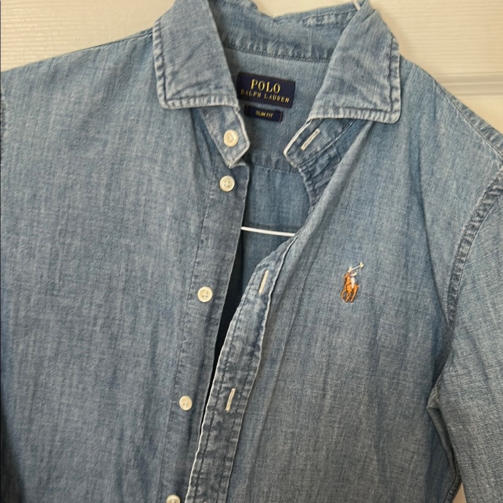 Polo by Ralph Lauren Blue Casual Button Down Shirt